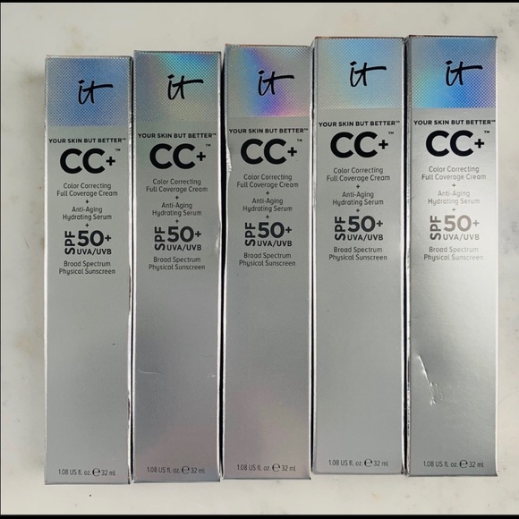 It Cosmetics CC+ Cream with SPF 50, in 6 shades!!! - Picture 5 of 6
